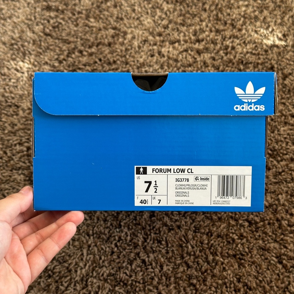 Adidas Forum Low CL Preloved Green Sneakers - Picture 15 of 15